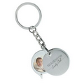 Round Key Holder w/ 1"x1" Photo Frame